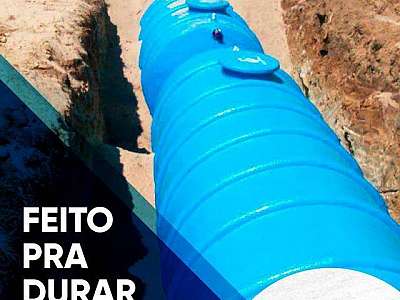 Tanque de agua de fibra Tanque de agua de fibra