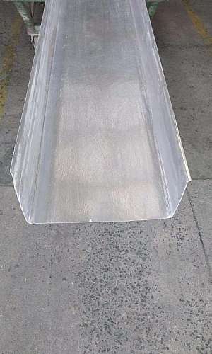 Calha para galpão industrial Calha para galpão industrial